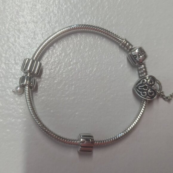 Pandora Bracelets (Small) and Charms in Sterling Silver - Picture 2 of 16
